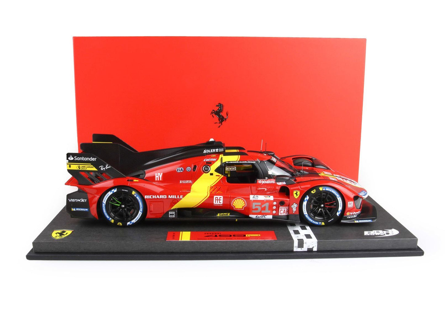 FERRARI 499P VINCITRICE DELLA 24 ORE DI LE MANS 2023 AUTO N.51 - Vroomi