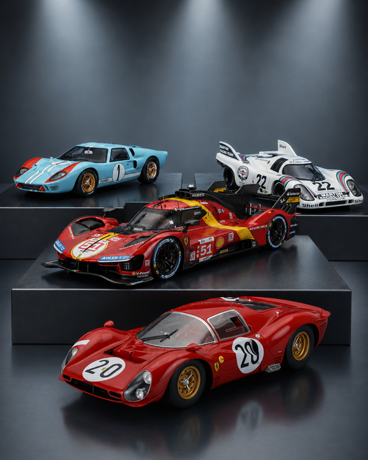 As 24 Horas de Le Mans: Um século de Endurance os modelos em escala que o documentam - Vroomi
