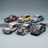 Scale model car rally legends available for purchase on collectors' site, featuring detailed die-cast designs.