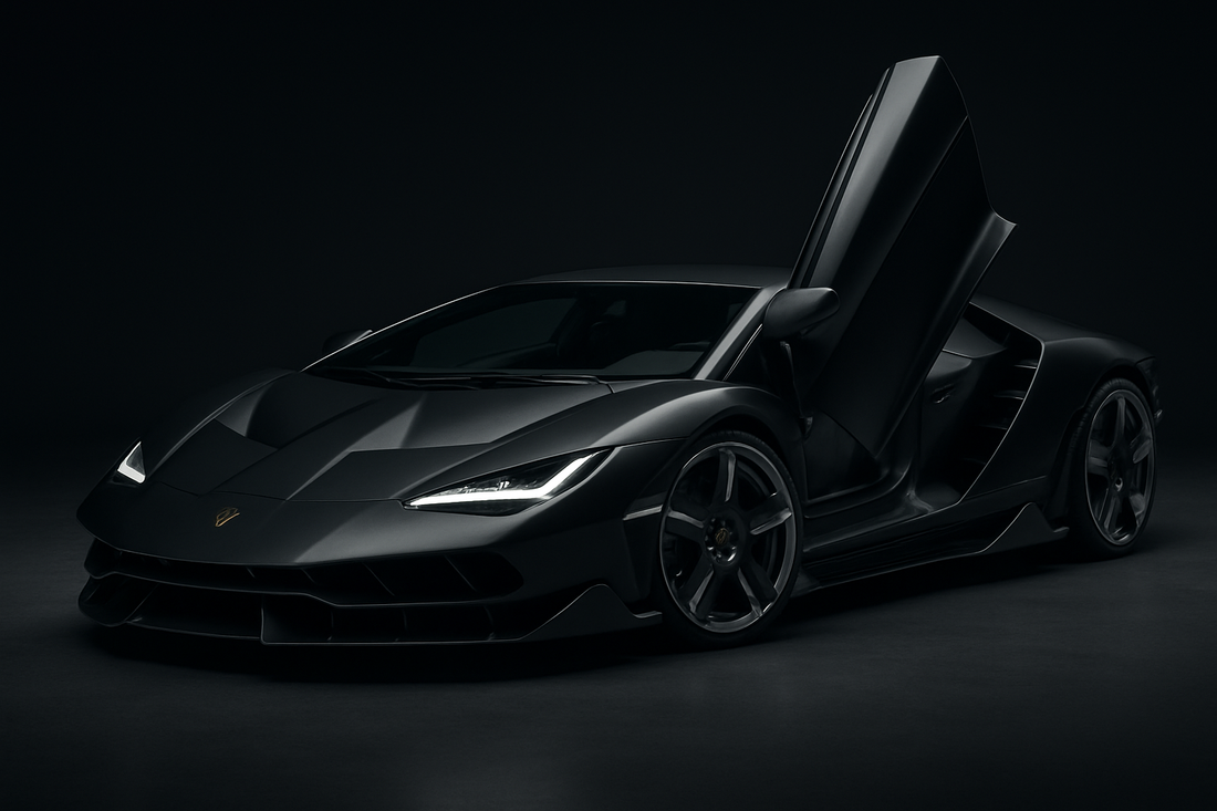 Lamborghini Aventador Black