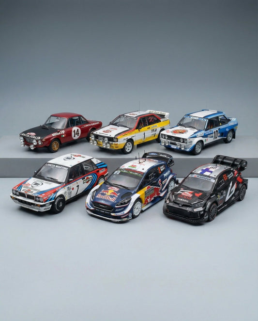 Scale model car classic rally legends collection available for collectors at this store