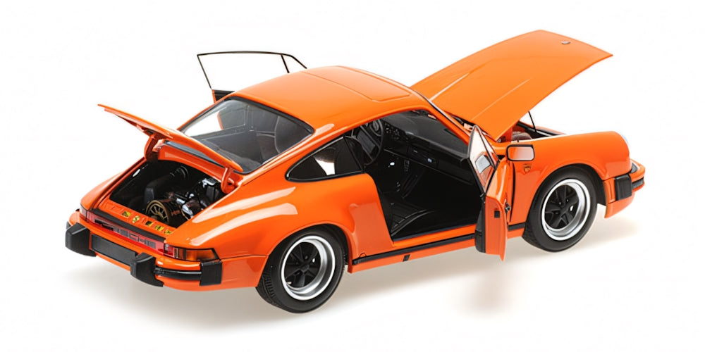 PORSCHE 911 CARRERA COUPE 3.2 ORANGE 1983