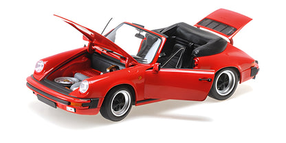 PORSCHE 911 CARRERA CABRIOLET 3.2 RED 1983