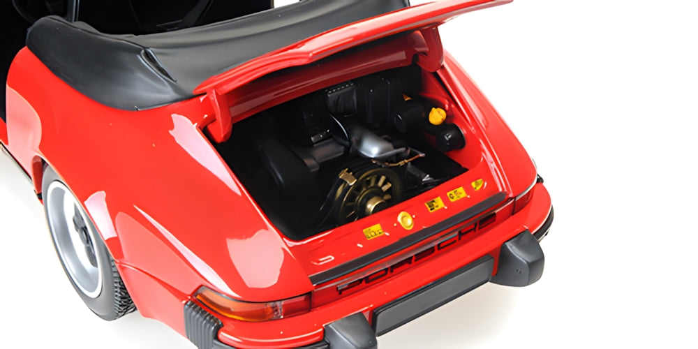 PORSCHE 911 CARRERA CABRIOLET 3.2 RED 1983
