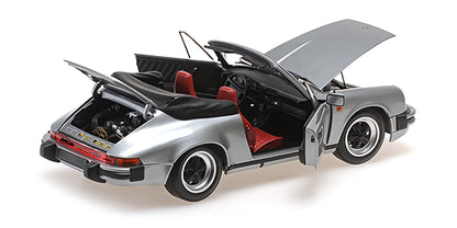 PORSCHE 911 CARRERA 3.2 CABRIOLET GREY METALLIC 1983