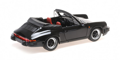 PORSCHE 911 CARRERA 3.2 CABRIOLET BLACK 1983