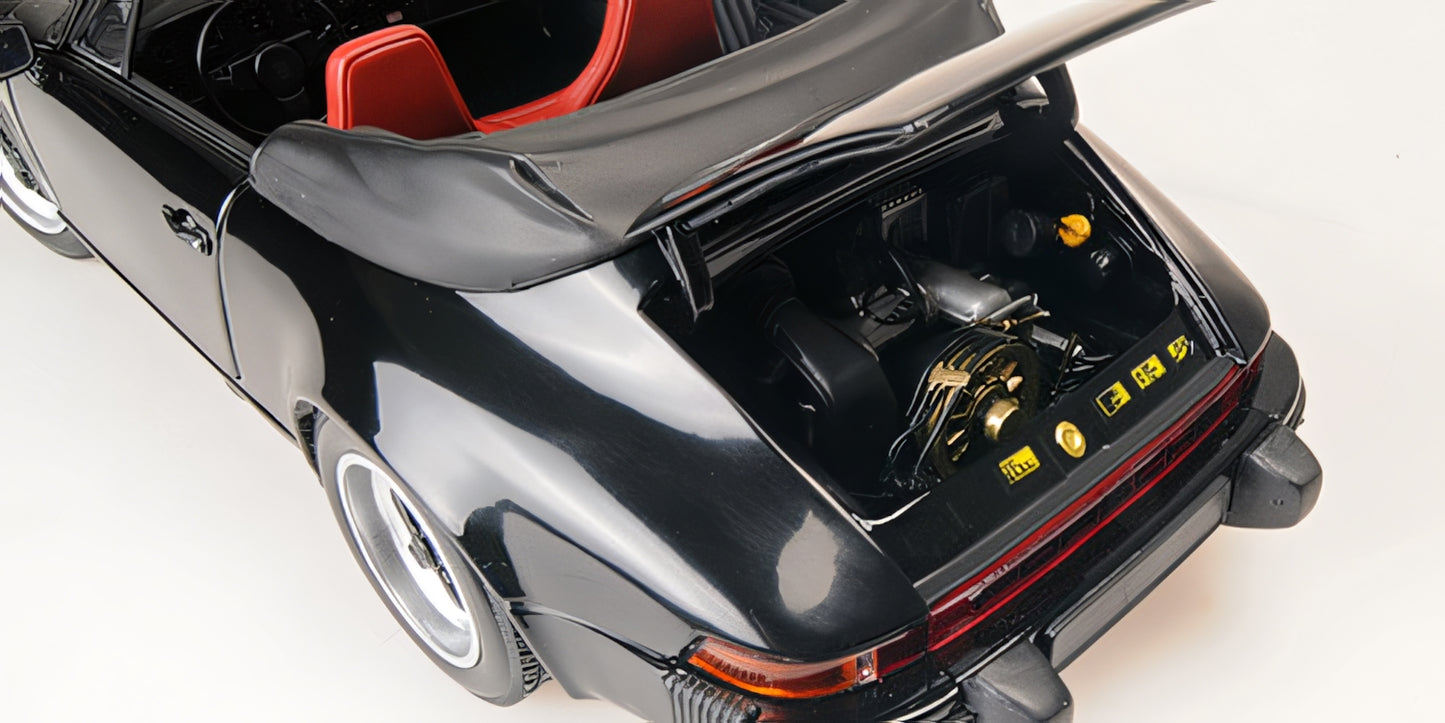 PORSCHE 911 CARRERA 3.2 CABRIOLET BLACK 1983