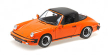PORSCHE 911 CARRERA 3.2 TARGA ORANGE 1983