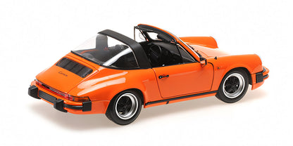 PORSCHE 911 CARRERA 3.2 TARGA ORANGE 1983