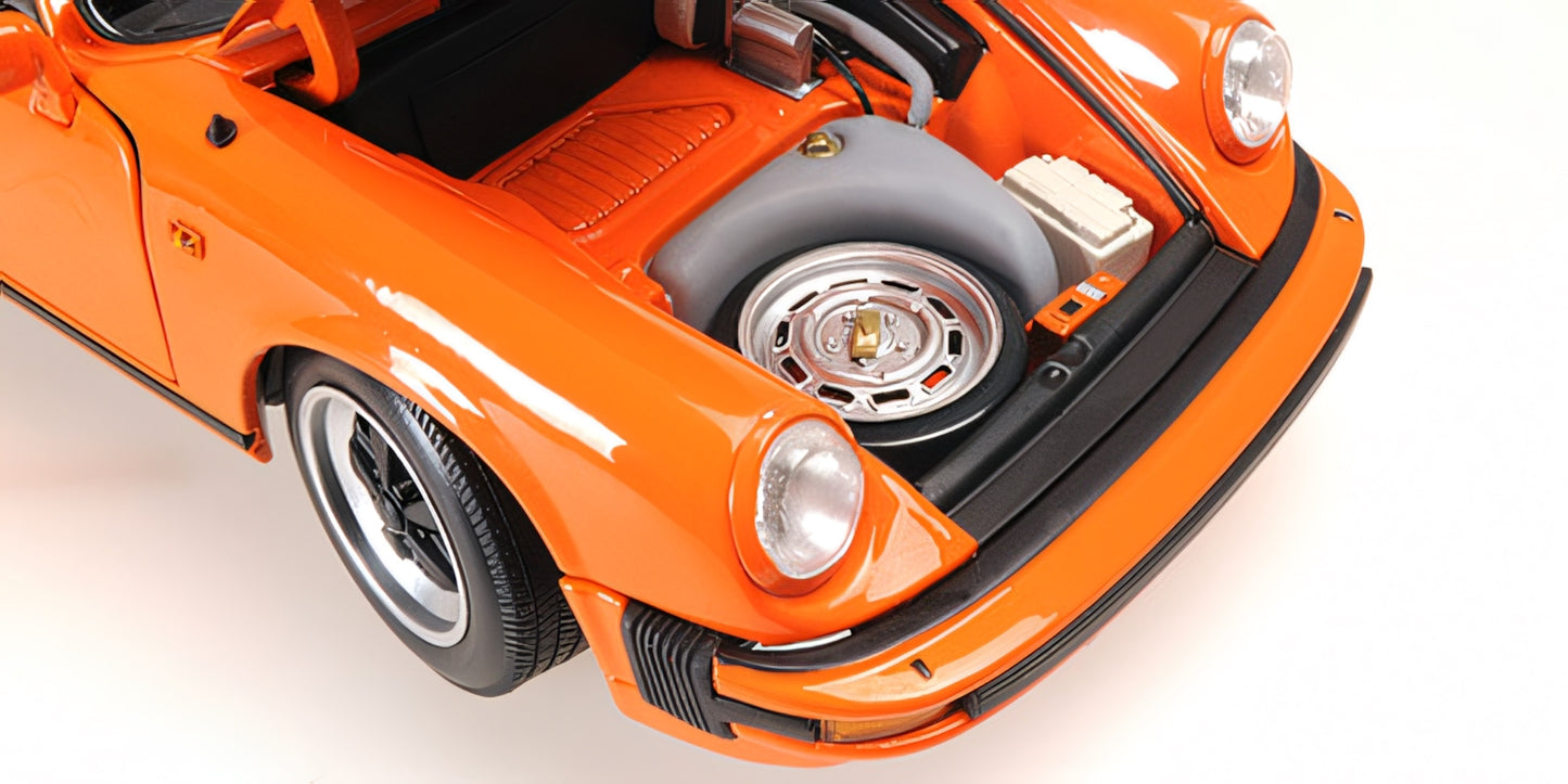 PORSCHE 911 CARRERA 3.2 TARGA ORANGE 1983