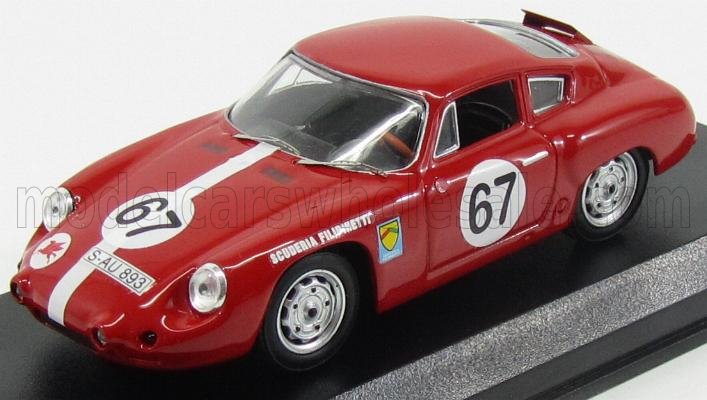 PORSCHE - 356B CARRERA ABARTH GTL N 67 ROSSFELD HILL CLIMB 1963 H.MULLER - RED - Vroomi