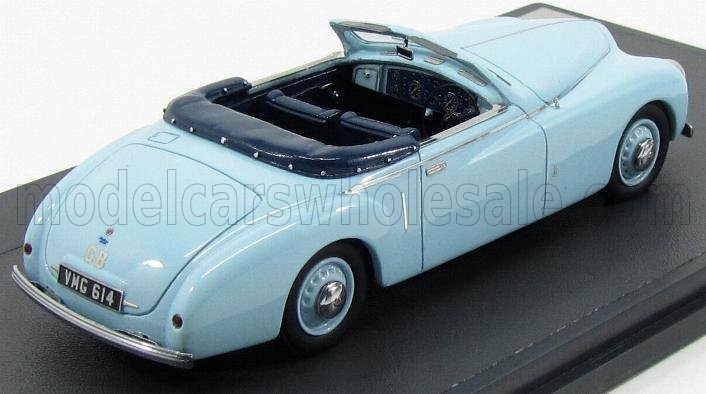 Bristol 400 DHC by Pininfarina Cabriolet 1948 Light Blue Matrix Scale Models 1:43 scale model - image 2
