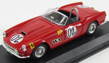 FERRARI - 250 SPIDER CALIFORNIA N 2 WINNER 2h RELAY MARLBORO CUP - CHASSIS #1085 1961 A.WYLIE - RED