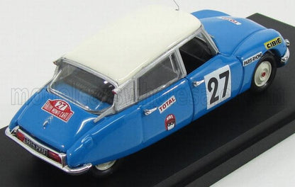CITROEN - DS21 N 27 RALLY MONTECARLO 1970 POUDEROUX - VINCENT - BLUE