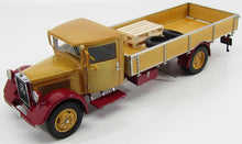 MERCEDES BENZ - LO2750 LKW PLATFORM TRUCK CASSONATO 1933 - YELLOW RED