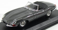 JAGUAR  E-TYPE SPIDER VERSIONE INGLESE 1961 - NERO - Vroomi