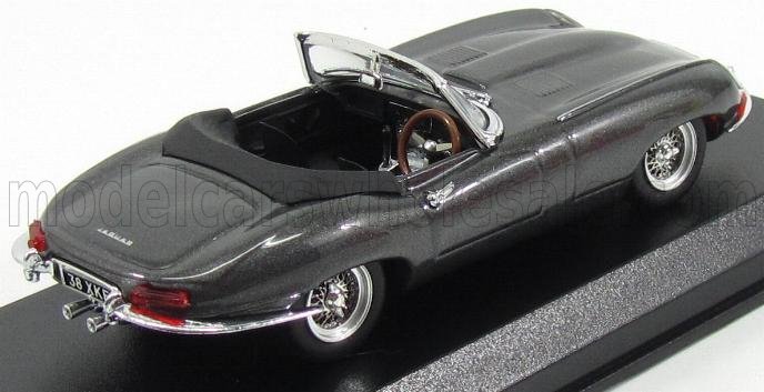 JAGUAR  E-TYPE SPIDER VERSIONE INGLESE 1961 - NERO - Vroomi