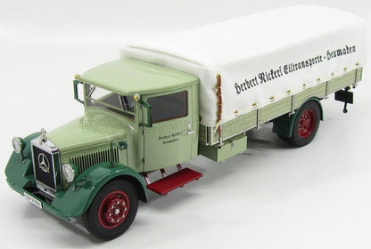 MERCEDES BENZ - LO2750 TRUCK WITH TARPAULIN - CASSONE TELONATO 1933 - GREEN
