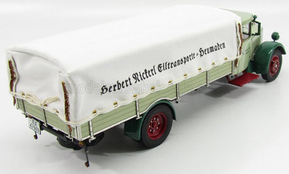 MERCEDES BENZ - LO2750 TRUCK WITH TARPAULIN - CASSONE TELONATO 1933 - GREEN
