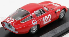 ALFA ROMEO - TZ1 SCUDERIA PAGASO N 122 TARGA FLORIO 1966 LO PICCOLO - SUTERA - RED