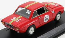 LANCIA - FULVIA HF 1.3 COUPÉ N 36 VAINQUEUR DU RALLYE DE SANREMO 1966 CELLA - LOMBARDINI - ROUGE - Vroomi