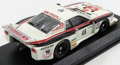 LANCIA - BETA MONTECARLO N 48 6h SILVERSTONE 1982 CASTELLANO - CRAWFORD - BLANC ROUGE - Vroomi