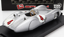 MERCEDES BENZ - F1 W196C N 4 PROVE AVUS 1954 KARL KLING - SILVER Scale model car on Vroomi