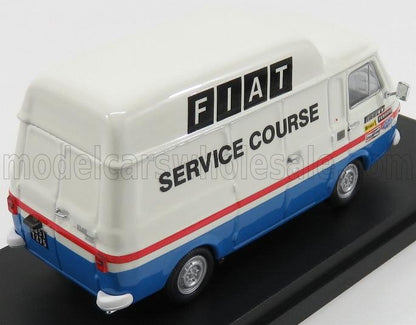 FIAT - 238 VAN ASSISTENZA FRANCE FIAT SERVICE COURSE 1971 - WHITE BLUE