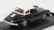 PORSCHE - 356 HARD TOP 1952 - BLACK WHITE Scale model car on Vroomi