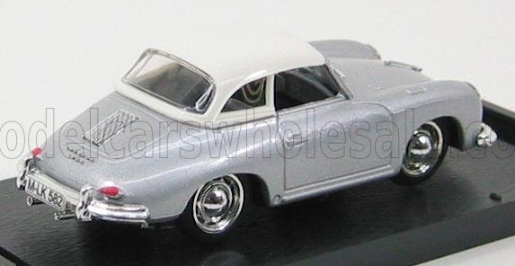 Porsche 356 Hard Top 1952 Silver Brumm 1:43 scale model - image 2