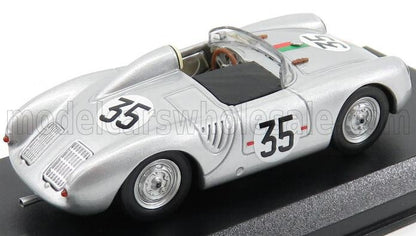PORSCHE - 550 RS N 35 24h LE MANS 1959 KERGUEN - LACAZE - ARGENTO - Vroomi