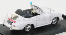 PORSCHE - 356 CABRIOLET POLICE OLANDESE 1952 - WHITE Scale model car on Vroomi