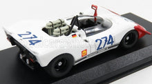 PORSCHE - 908/02 N 274 3e TARGA FLORIO 1969 STOMMELEN - HERRMANN - BLANC ROUGE - Vroomi