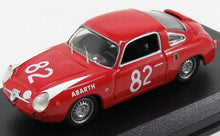 FIAT - 850 ABARTH ZAGATO N 82 VAINQUEUR DU 500 km DE NURBURGRING 1960 CASTELLINA - VINATIER - ROUGE BLANC - Vroomi