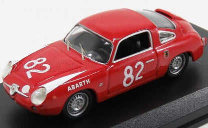 FIAT - 850 ABARTH ZAGATO N 82 VAINQUEUR DU 500 km DE NURBURGRING 1960 CASTELLINA - VINATIER - ROUGE BLANC - Vroomi