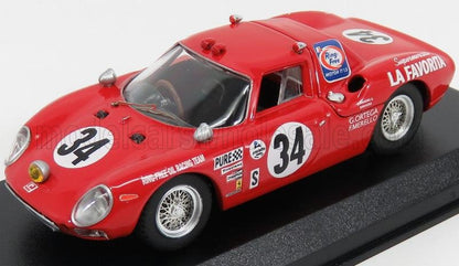 FERRARI - 250LM N 34 WINNER CLASS 24h DAYTONA 1968 GUNN - ORTEGA - MERELLO - RED