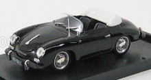 PORSCHE - 356C CABRIOLET 1952 - BLACK Scale model car on Vroomi