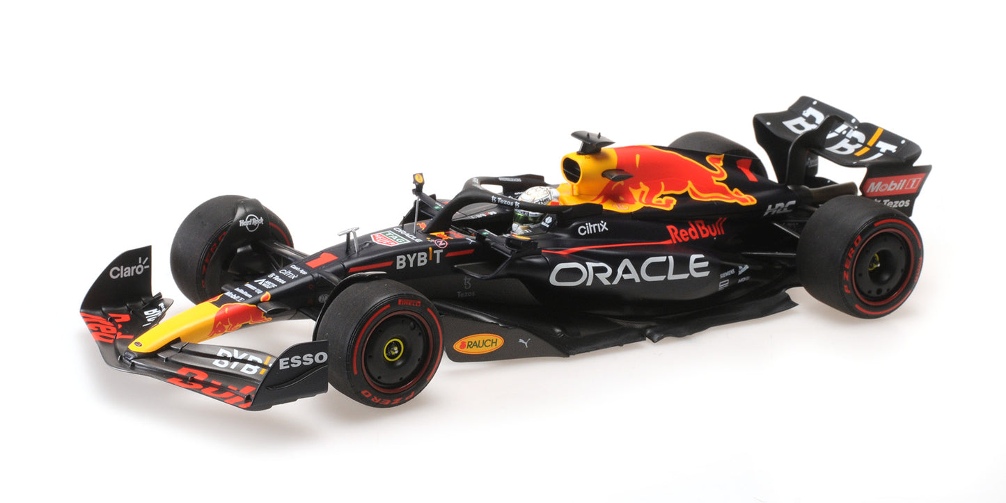 RED BULL RACING RB18 MAX VERSTAPPEN WINNER BELGIUM GP WORLD CHAMPION 2022