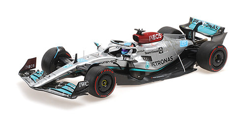 MERCEDES AMG W13 GEORGE RUSSELL 1ST WIN BRAZILIAN GP 2022