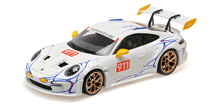 PORSCHE 911 (992) GT3RS WHITE & YELLOW 2023