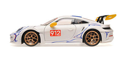 PORSCHE 911 (992) GT3RS WHITE & YELLOW 2023