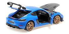 PORSCHE CAYMAN GT4 RS BLUE WITH WEISSACH PACKAGE 2024