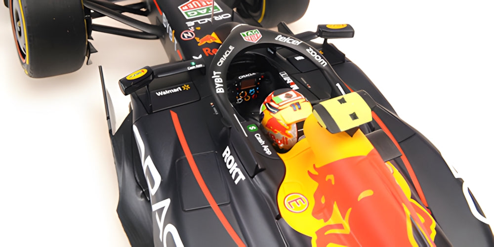 RED BULL RACING RB19 SERGIO PEREZ 2ND PLACE ITALIAN GP 2023