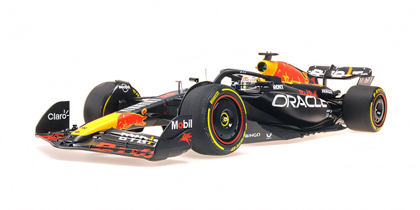 RED BULL RACING RB19 MAX VERSTAPPEN WINNER JAPANESE GP WORLD CHAMPION 2023