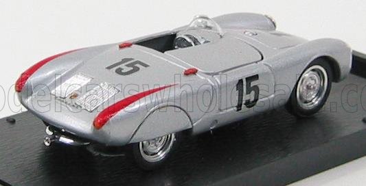 PORSCHE - 550 RS AVUS N 15 1955 R. VON FRANKENBERG - Argento - modellino in scala modellino Vroomi