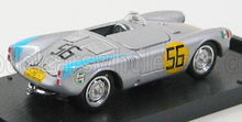 PORSCHE - 550RS N 56 CARRERA PANAMERICANA MEXICO 1954 JAROSLAV JUAN - SILVER Scale model car on Vroomi