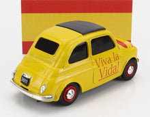 FIAT - 500 HASTA LA VISTA - VIVA LA VIDA - YELLOW RED