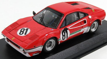 FERRARI - 308 GTB LM N 81 BENELUX ZOLDER 1976 M.DANTINNE - RED - Vroomi