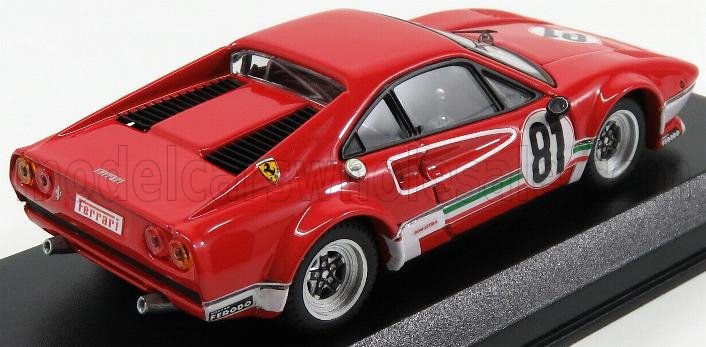 FERRARI - 308 GTB LM N 81 BENELUX ZOLDER 1976 M.DANTINNE - RED - Vroomi