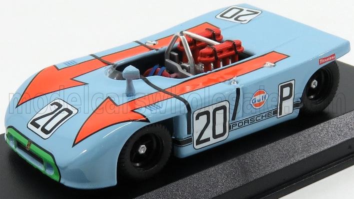 PORSCHE - 908/03 N 20 1000 km NURBURGRING 1970 SIFFERT - REDMAN - BLEU ROUGE - Vroomi